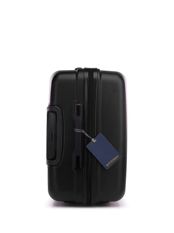 Wittchen LARGE SUITCASE FROM ABS WITH LUGGAGE TAG in Black