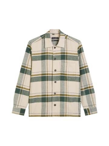 Marc O'Polo Overshirt in multi/ grey silk