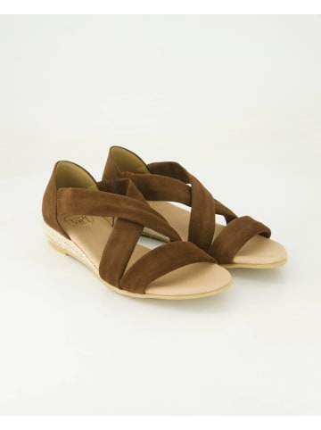 Terry Sandalen in Braun