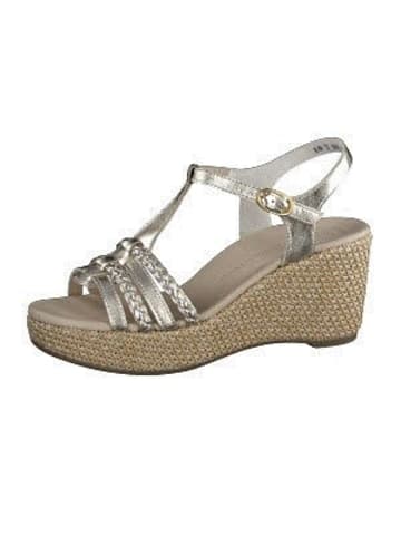 Paul Green Sandale in silber