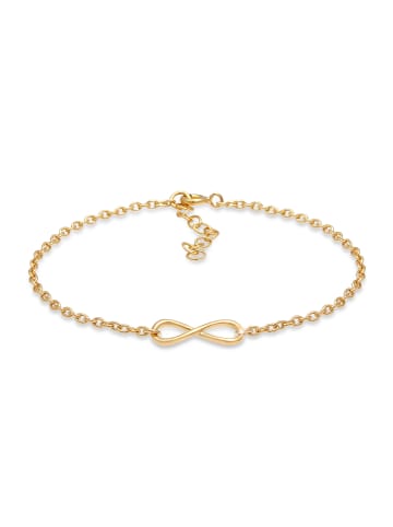 Elli Armband 925 Sterling Silber Infinity in Gold