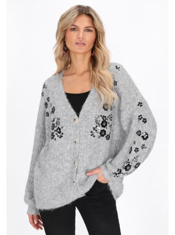 usha FESTIVAL Cardigan in grey