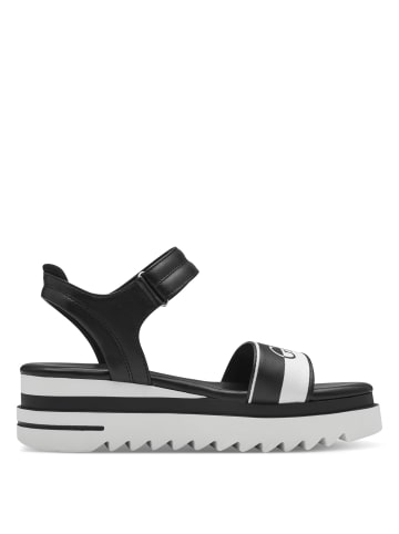 Marco Tozzi Sandale Sandalette in schwarz