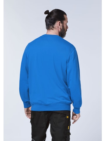 Expand Sweatshirt mit besonders hohem Tragekomfort,  Übergröße in Blau