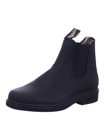 Blundstone Damen Stiefel/Boots ungefüttert 068 Voltan Black Leather in Schwarz