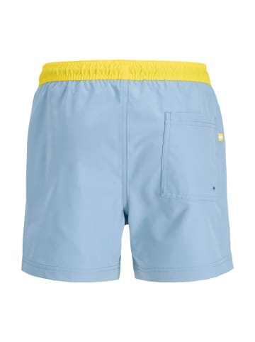 JACK & JONES Junior Bade-Shorts 'Maui Archive' in blau