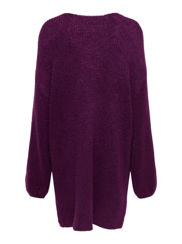 JDY Strickkleid in Deep Purple