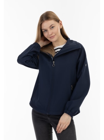 DreiMaster Damen Softshelljacke - Recyceltes Material in Marine
