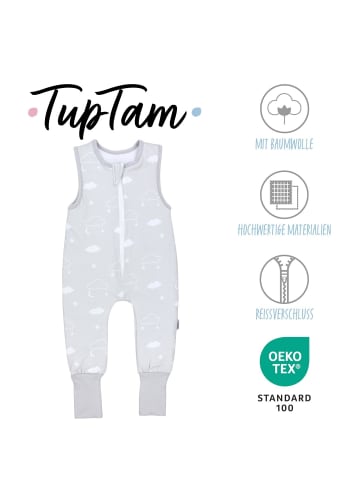 TupTam Baby Ganzjahresschlafsack mit Beinen 2,5 Tog in grau Modell 4