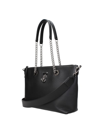 Jimmy Choo Schwarz Leder Schulter Tasche