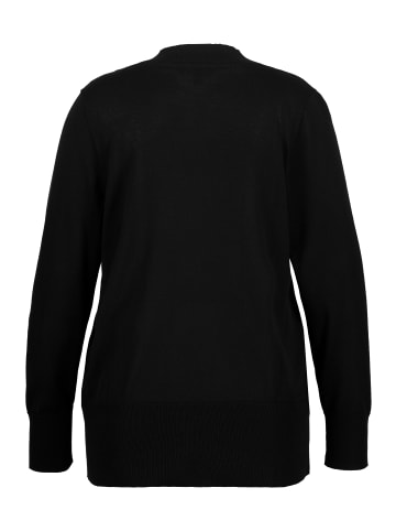 Ulla Popken Strickjacke in schwarz