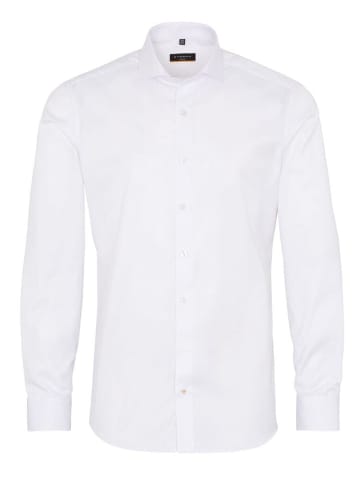Eterna Langarmhemd in Weiß