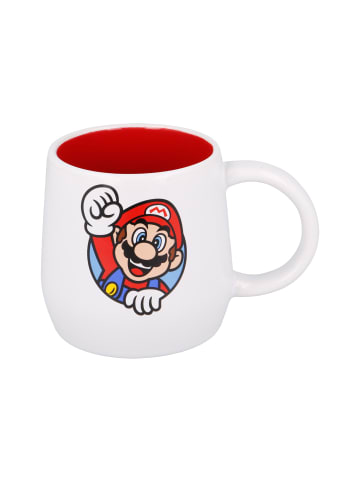 Super Mario Tasse im Geschenkkarton in Weiß