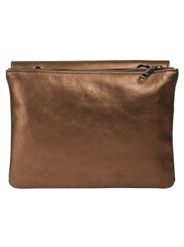 Cluty Umhängetasche echt Leder in cognac