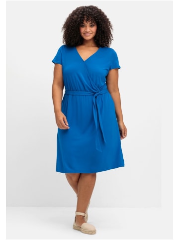 sheego Kleid in kobalt