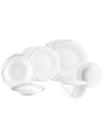 Seltmann Weiden 8er Set Einsteiger-Set Trio Highline in weiß-grau