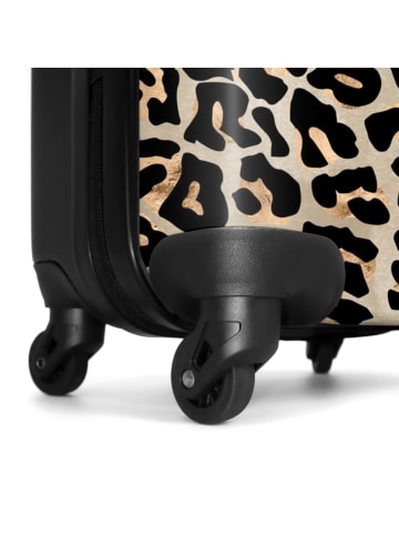 MuchoWow Suitcase, Koffer, Reisekoffer Panthermuster