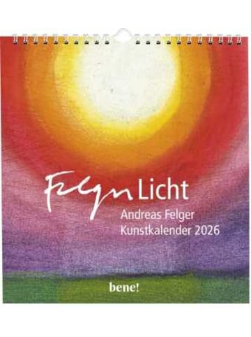bene! Verlag Kalender - Wandkalender 2026: Licht