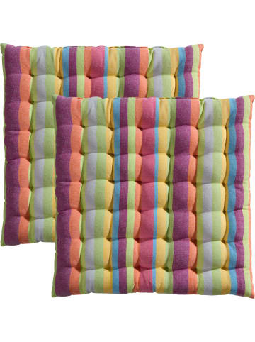 REDBEST Baumwolle, Gewebt Stuhlkissen 2er-Pack in bunt