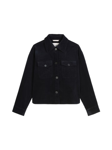 Marc O'Polo Cord-Overshirt boxy in deep night blue