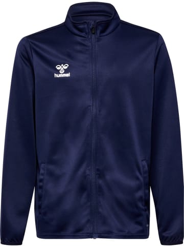 Hummel Kinder Trainingsjacke "Hmlessential Track Jacket Kids" in Blau