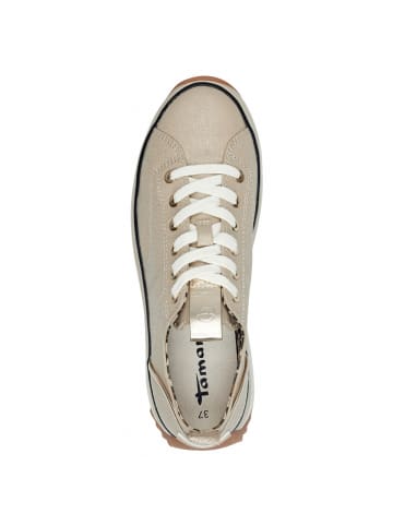 Tamaris Leinenschuh  in Gold