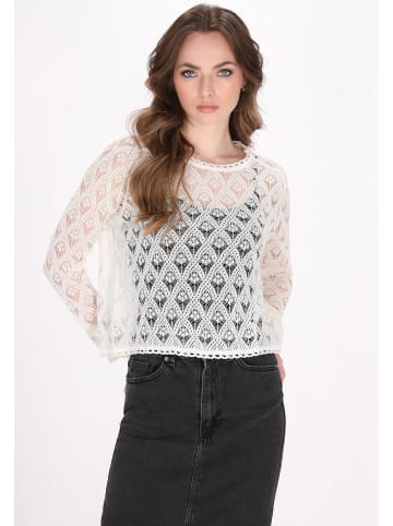 DreiMaster Women Pullover in offwhite