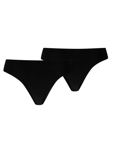 Puma 2er Pack Invisible Ultra Soft Cotton Strings in Schwarz