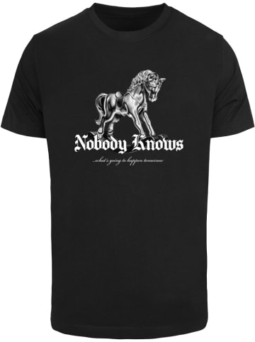 Mister Tee T-Shirt "Nobody Knows Tee" in Schwarz