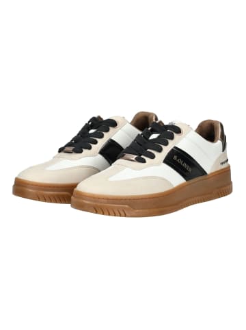 s.Oliver Sneaker Beige/Weiß