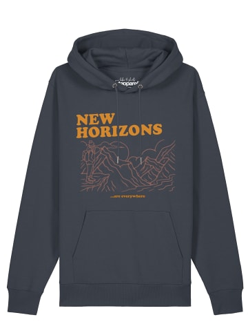 wat? Apparel Sweatshirt New horizons are everywhere in India Ink Grey
