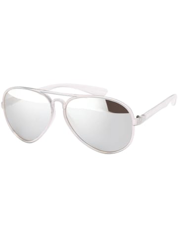 BEZLIT Damen Sonnenbrille in Silber Weiß