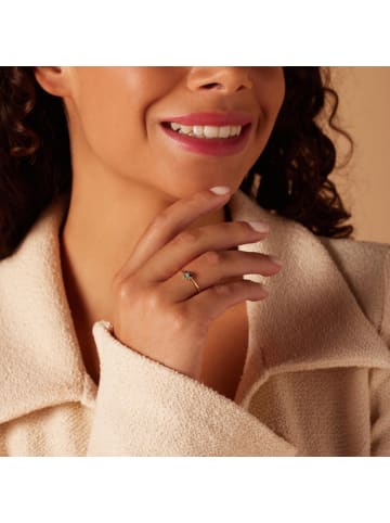 Lucardi 585 Gold Ring  Rund