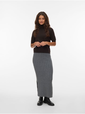 Vero Moda Strickrock in Medium Grey Melange
