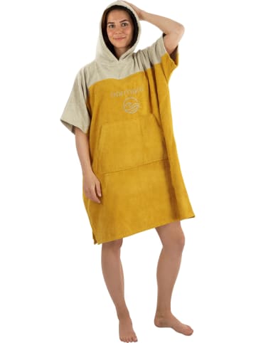 normani Surfer Poncho Kuta in Gelb