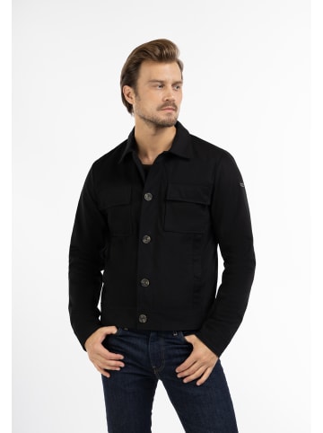 DreiMaster Herren Übergangsjacke in Schwarz