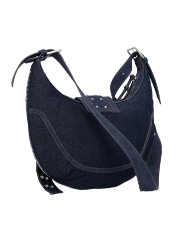 Desigual Bindella Calgary Schultertasche 32 cm mit Dehnfalte in blau