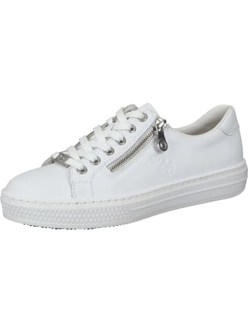 rieker Schnürschuhe, Sneakers Low in sportweiss/weiss