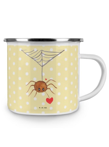Mr. & Mrs. Panda Kaffeetasse Spinne Agathe Liebe ohne Spruch in Gelb Pastell