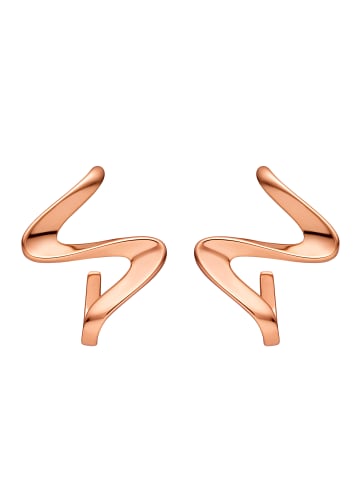 Steel_Art Ohrringe Damen Fina poliert in rosegoldfarben
