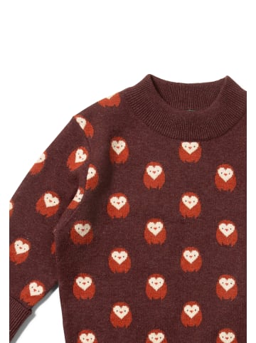 Little Green Radicals Organic Knitted Jumper in Brown