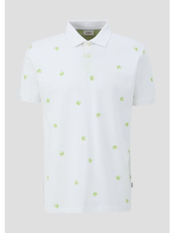 s.Oliver Polo-Shirt in 01A3_weiß