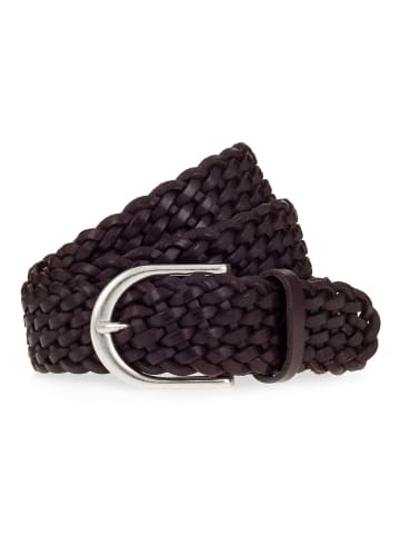 Vanzetti Gürtel Leder in dunkelbraun