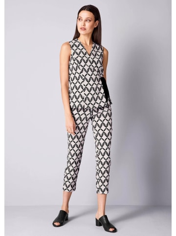 Alba Moda Bluse in Wickeloptik in taupe