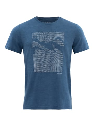 DEVOLD M HAVTAKAMERINO 150 TEE in Blau