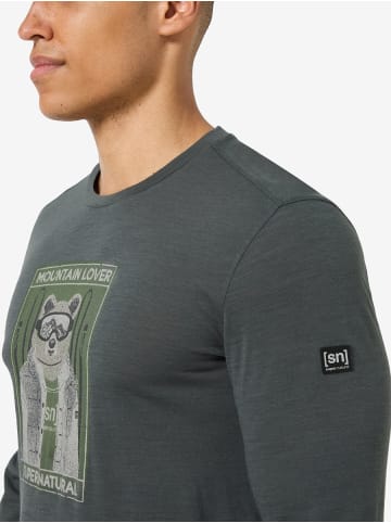 super.natural M BEARSKI LS in grau