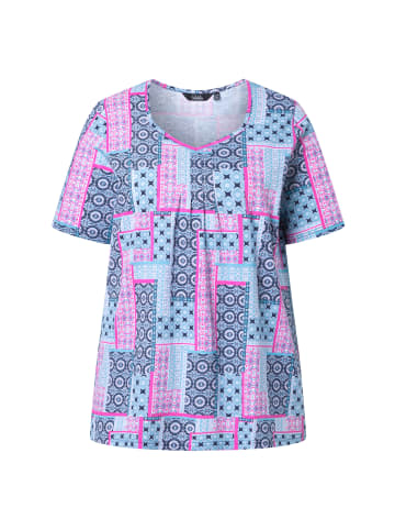 Ulla Popken Shirt in kräftiges pink