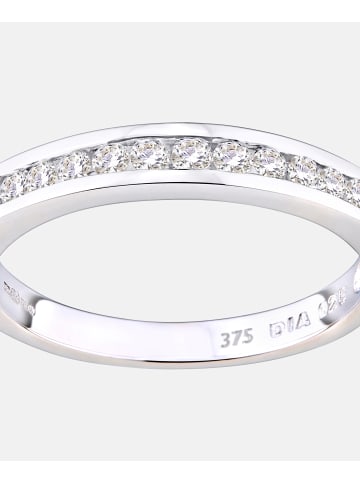 Diamant L'éternel Eternity-Ring aus 375 Weißgold mit Diamant