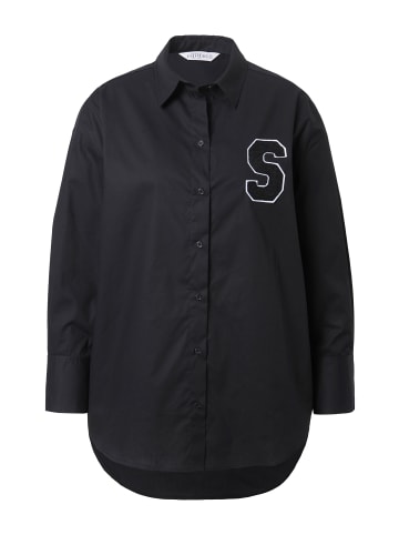 Studio Untold Hemdbluse in schwarz