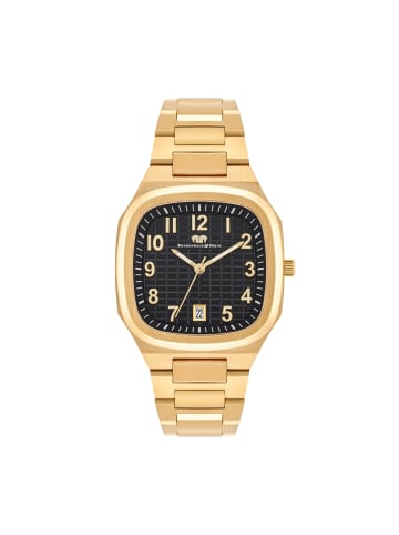 Rhodenwald & Söhne Uhr Ikador aus Edelstahl in gelbgold